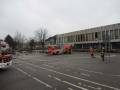 Großeinsatz am Schulzentrum in Tarp am 22.02.2012