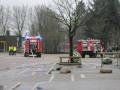 Großeinsatz am Schulzentrum in Tarp am 22.02.2012
