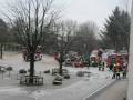 Großeinsatz am Schulzentrum in Tarp am 22.02.2012