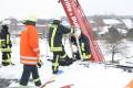 Schneeräumen Tarper Schule am 06.02.10